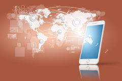 mondialisation-ou-concept-social-de-réseau-avec-la-nouvelle-génération-du-téléphone-portable-46924785